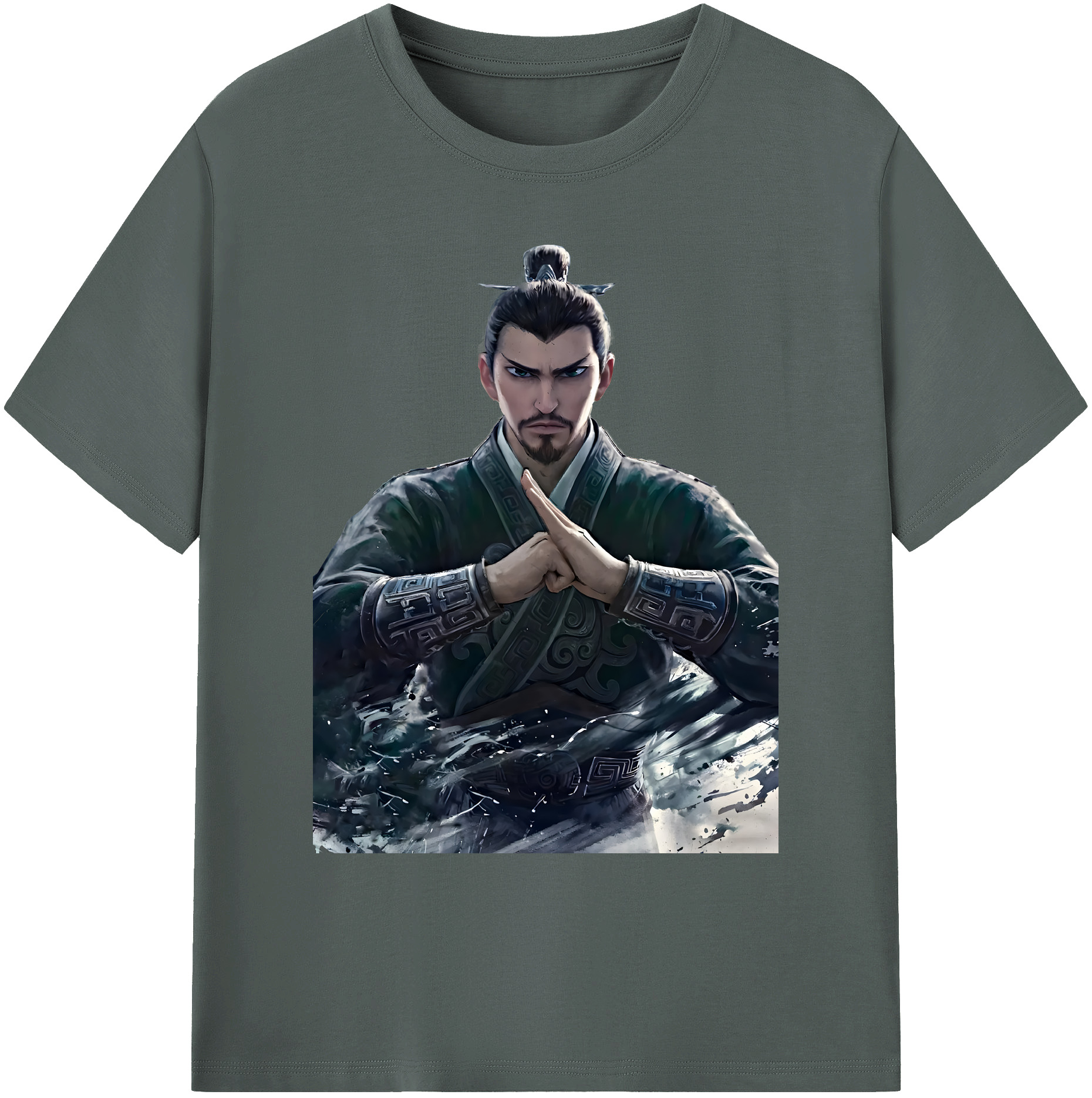 （画像用） Ne Zha 2 ナタ 魔童の大暴れ 綿100％ メンズ半袖Tシャツ｜肌触りやわらか＆通気性